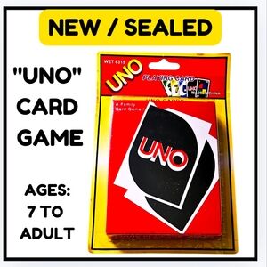 🔥 NEW / SEALED / UNO PLAYING CARDS